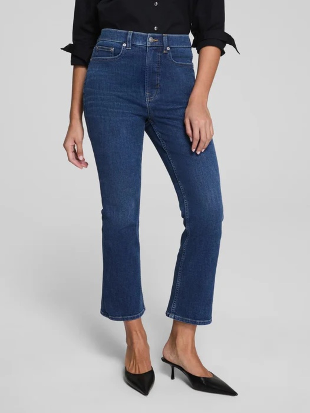 SPANXsculpt™ ReDefine Kick Flare Jeans Medium Indigo